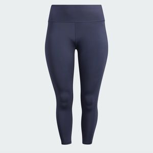 Adidas Women's Optime Training 7/8 Tights Plus Size. Color SHADOW NAVY